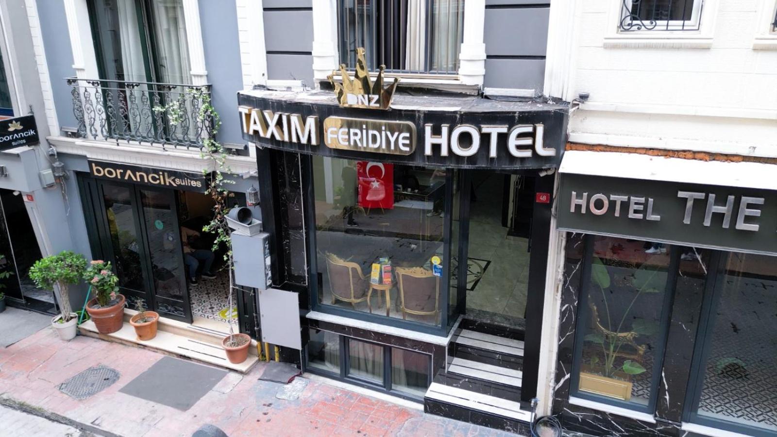 Dnz Taxim Feridiye Hotel Istanbul Exteriör bild